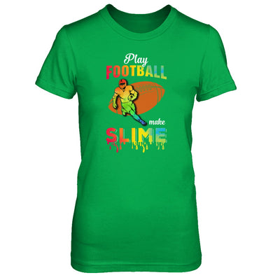 Play Football Make Slime Watercolor For Girl Women T-Shirt & Tank Top | Teecentury.com