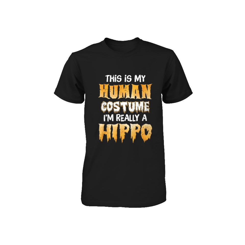 This Is My Human Costume Hippo Halloween Youth Youth Shirt | Teecentury.com