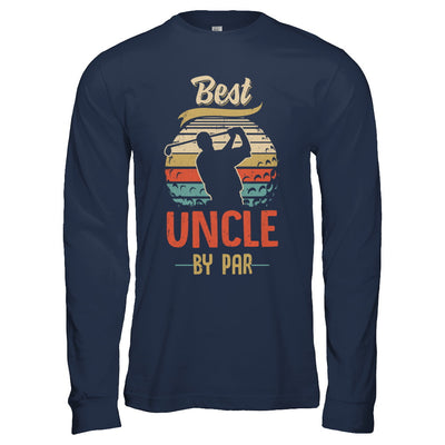 Vintage Best Uncle By Par Fathers Day Funny Golf Gift T-Shirt & Hoodie | Teecentury.com