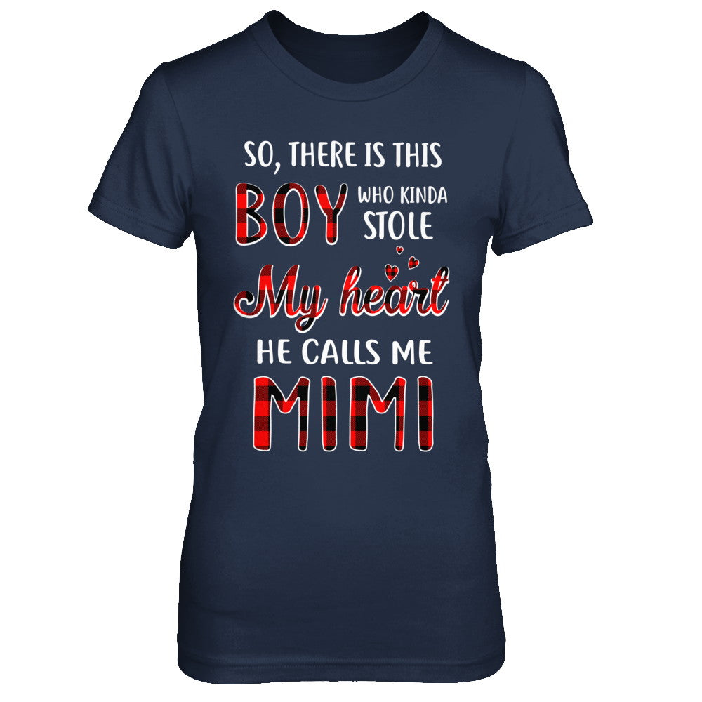 This Boy Who Kinda Stole My Heart He Calls Me Mimi T-Shirt & Hoodie | Teecentury.com