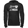 Jesus Loves This Hot Mess T-Shirt & Hoodie | Teecentury.com