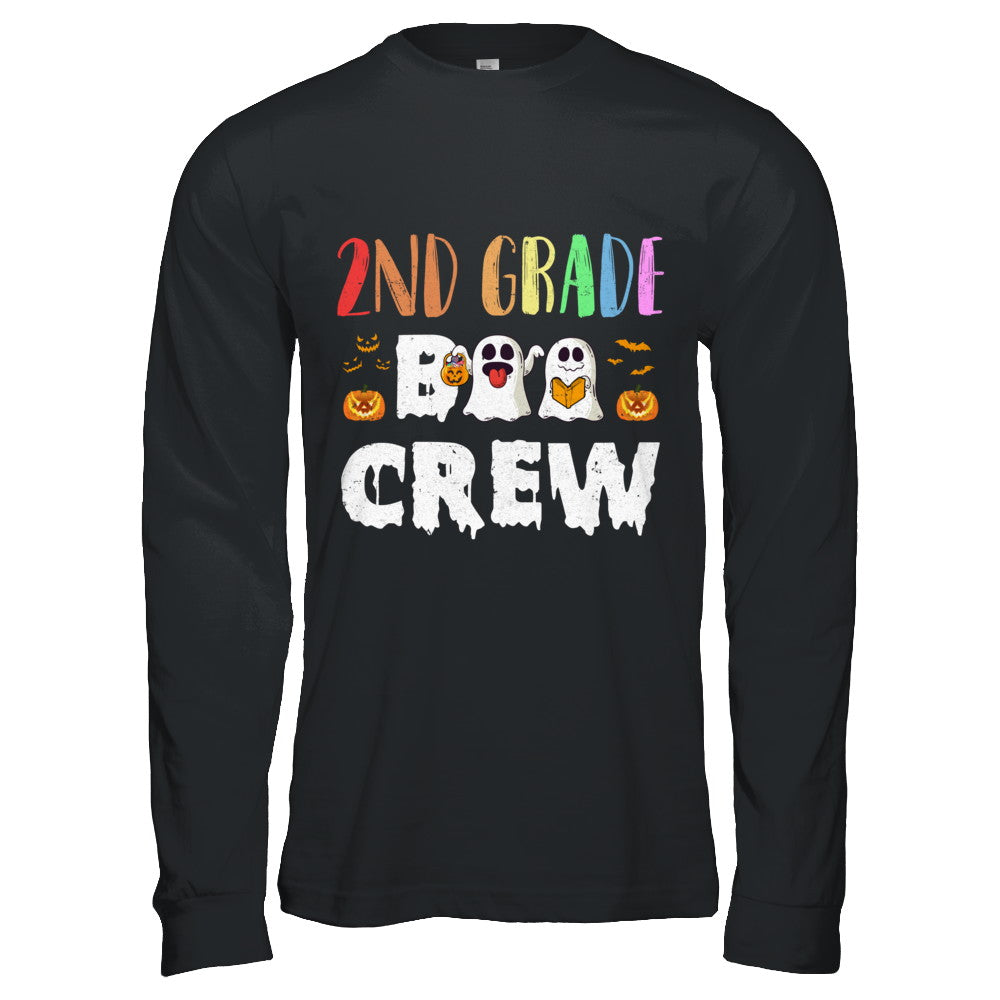 Cute Boo Crew 2nd Grade Teacher Halloween T-Shirt & Hoodie | Teecentury.com