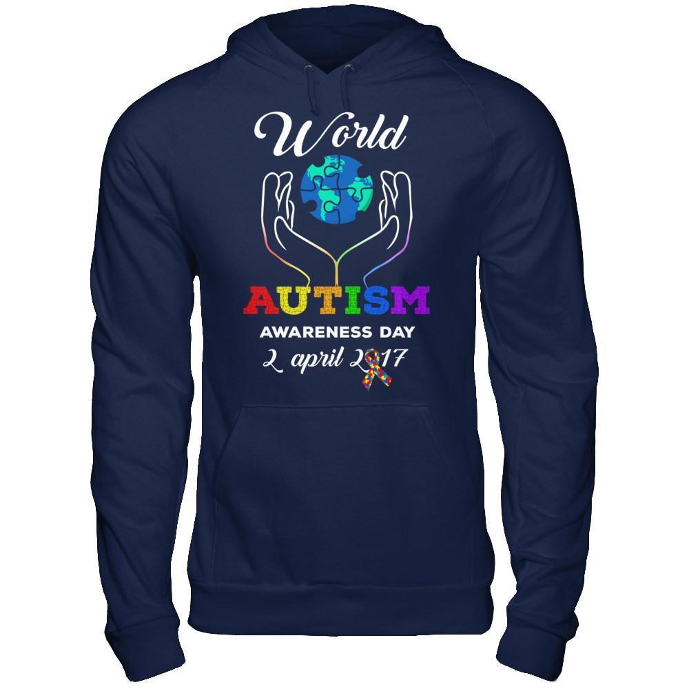 World Autism Awareness 2 April 2018 T-Shirt & Hoodie | Teecentury.com