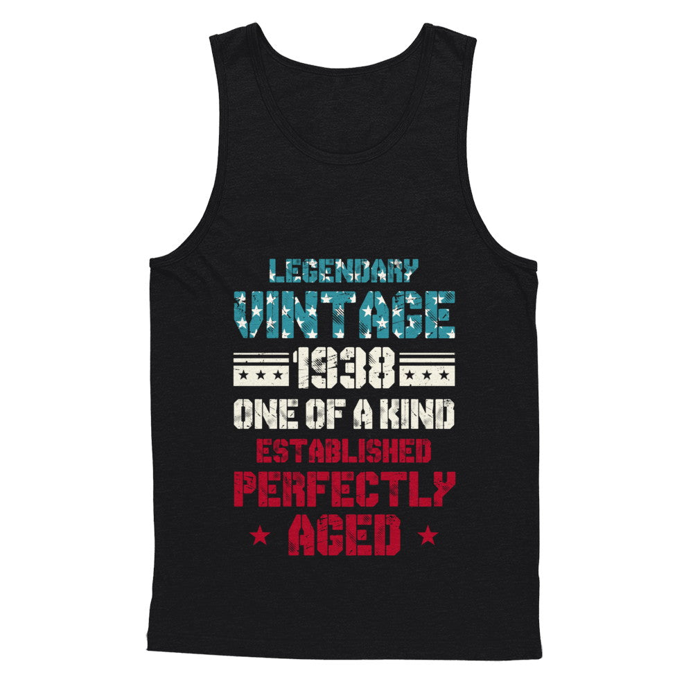 Legendary Vintage 1938 84th Years Old Birthday Gift T-Shirt & Hoodie | Teecentury.com