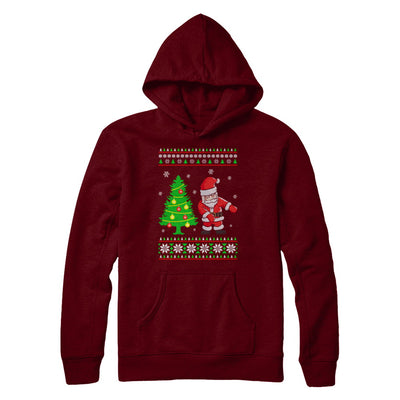 Floss Dance Flossing Santa Christmas Ugly Sweater T-Shirt & Sweatshirt | Teecentury.com