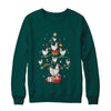 Farmer Chicken Christmas Tree Decor Xmas Gift T-Shirt & Sweatshirt | Teecentury.com