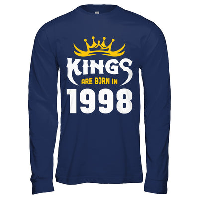 Kings Are Born In 1998 Birthday Gift T-Shirt & Hoodie | Teecentury.com
