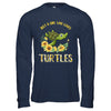 Just A Girl Who Loves Turtles And Sunflowers T-Shirt & Hoodie | Teecentury.com