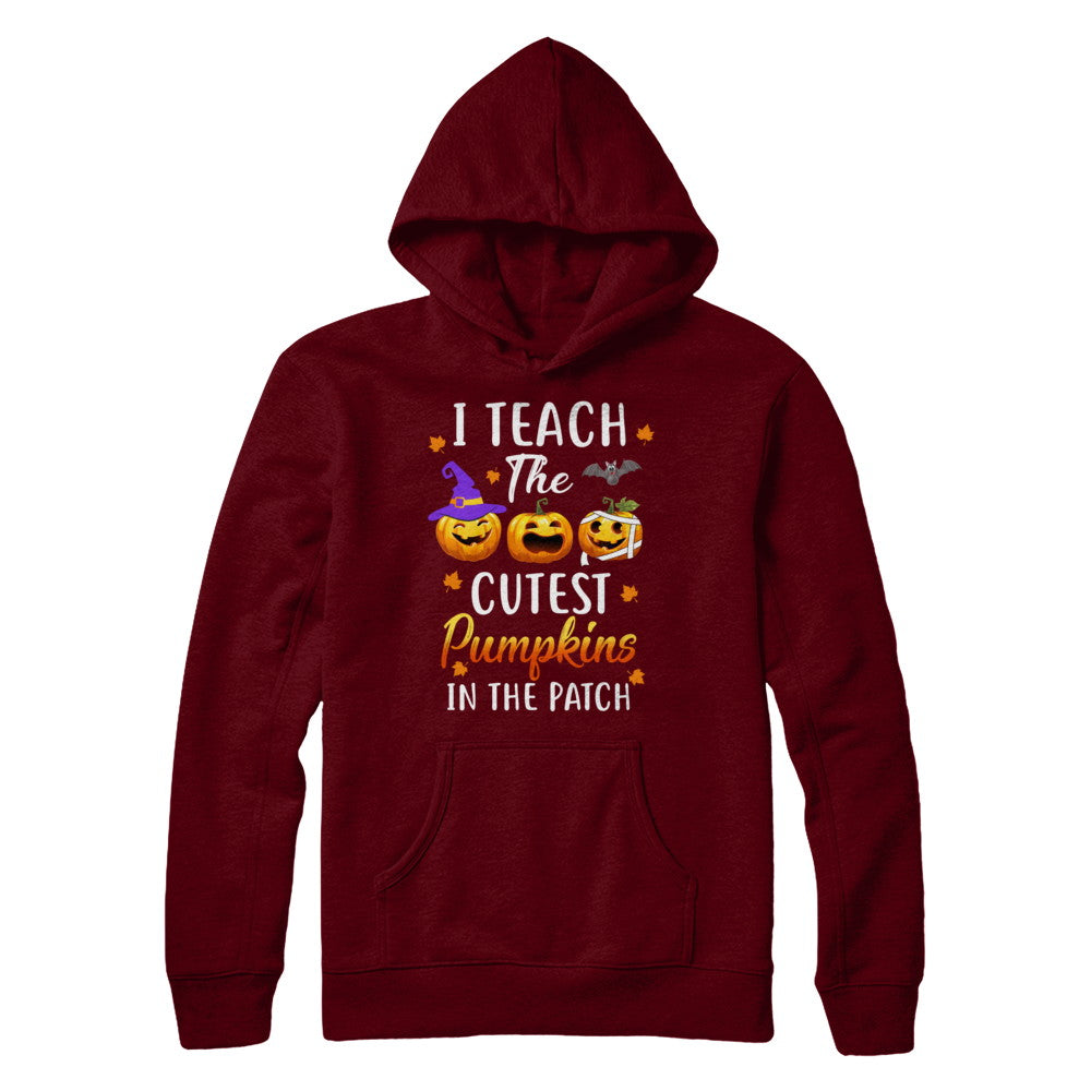 I Teach The Cutest Pumpkins In The Patch Halloween T-Shirt & Hoodie | Teecentury.com
