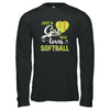 Just A Girl Who Loves Softball T-Shirt & Tank Top | Teecentury.com