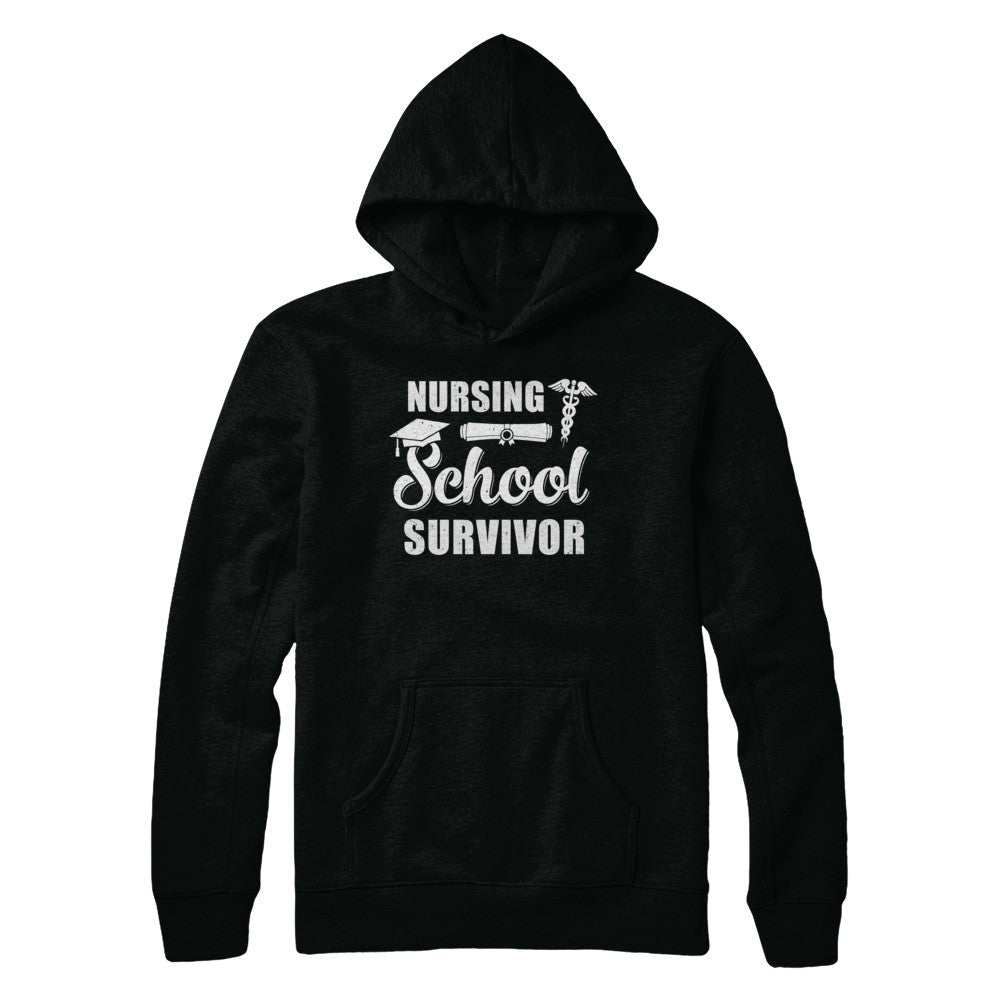 Nurse Graduate Gifts Nursing School Survivor Gradution T-Shirt & Hoodie | Teecentury.com