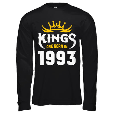 Kings Are Born In 1993 Birthday Gift T-Shirt & Hoodie | Teecentury.com