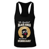 Baddest Black Girls Are Born In February Birthday T-Shirt & Tank Top | Teecentury.com