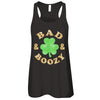 Bad And Boozy Funny St Patrick's Day T-Shirt & Tank Top | Teecentury.com