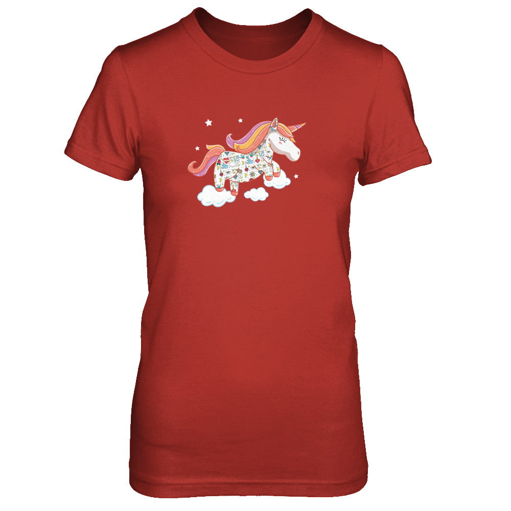Tattooed Girl Unicorn Tattoos T-Shirt & Tank Top | Teecentury.com