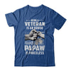 Being A Veteran Is An Honor Being A PaPaw Is Priceless T-Shirt & Hoodie | Teecentury.com