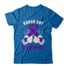 Boxing Knock Out Cystic Fibrosis Awareness Support T-Shirt & Hoodie | Teecentury.com
