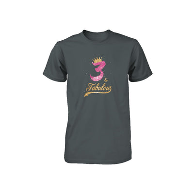 3Th And Fabulous Three Birthday Youth Youth Shirt | Teecentury.com