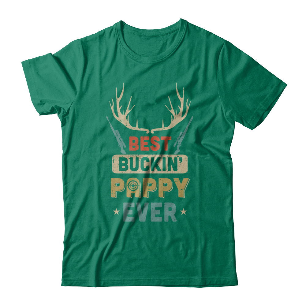 Vintage Best Buckin' Pappy Ever Deer Hunting T-Shirt & Hoodie | Teecentury.com