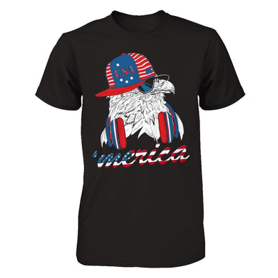 Usa Pride Merica Hiphop Eagle 4Th Of July T-Shirt & Hoodie | Teecentury.com