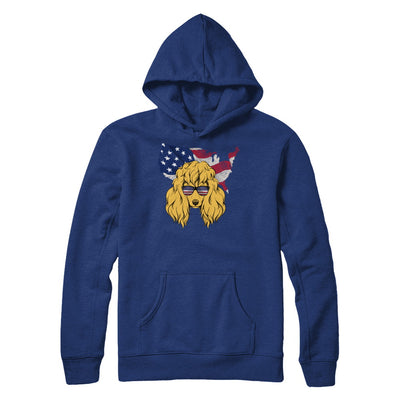 Funny Patriot Poodle Dog 4Th Of July American Flag T-Shirt & Hoodie | Teecentury.com
