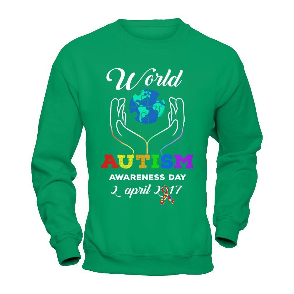 World Autism Awareness 2 April 2018 T-Shirt & Hoodie | Teecentury.com