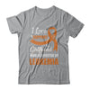 Leukemia Awareness Support Orange Girlfriend Boyfriend T-Shirt & Hoodie | Teecentury.com