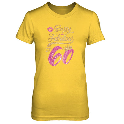 Sassy And Fabulous At 60th 1962 Birthday Gift T-Shirt & Tank Top | Teecentury.com