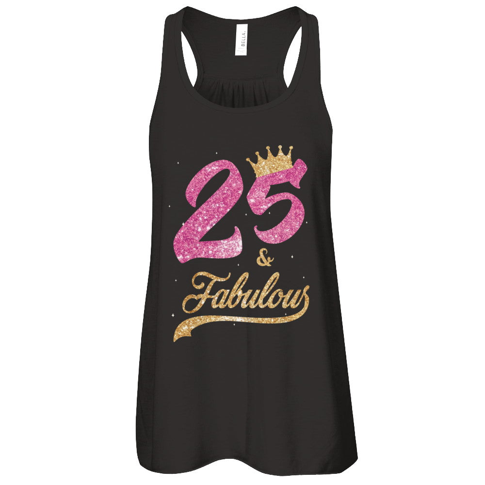 25 And Fabulous 1997 25th Birthday Gift T-Shirt & Tank Top | Teecentury.com