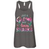 Just A Girl Who Loves Sharks Shark Lover T-Shirt & Tank Top | Teecentury.com