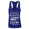 I Just Want Peace In My Heart A Cat By My Side Funny Cat T-Shirt & Tank Top | Teecentury.com