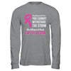 She Whispered Back I Am The Storm Breast Cancer T-Shirt & Hoodie | Teecentury.com