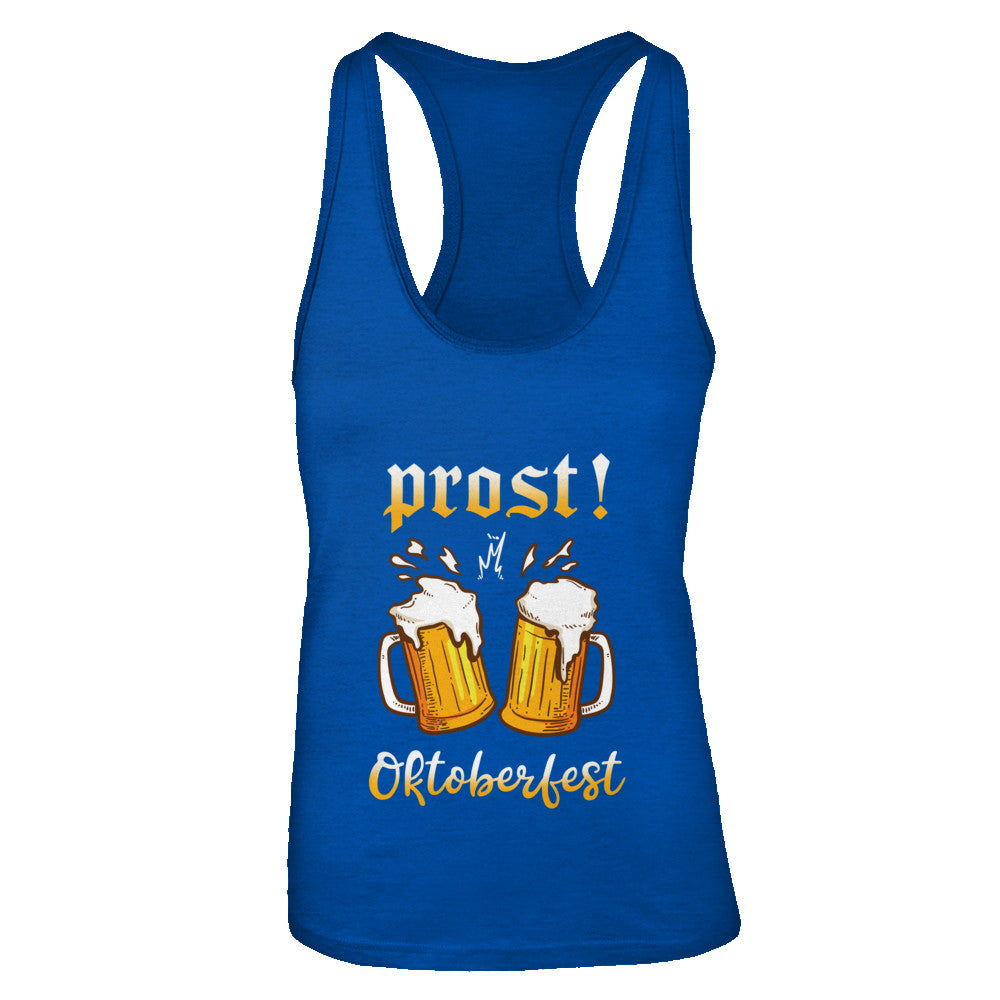 Oktoberfest Prost Cheers In German Drinking Beer 2022 T-Shirt & Tank Top | Teecentury.com