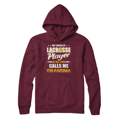 My Favorite Lacrosse Player Calls Me Grandma Lacrosse T-Shirt & Hoodie | Teecentury.com