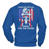 Firefighter Stand For The Flag Kneel For The Cross T-Shirt & Hoodie | Teecentury.com