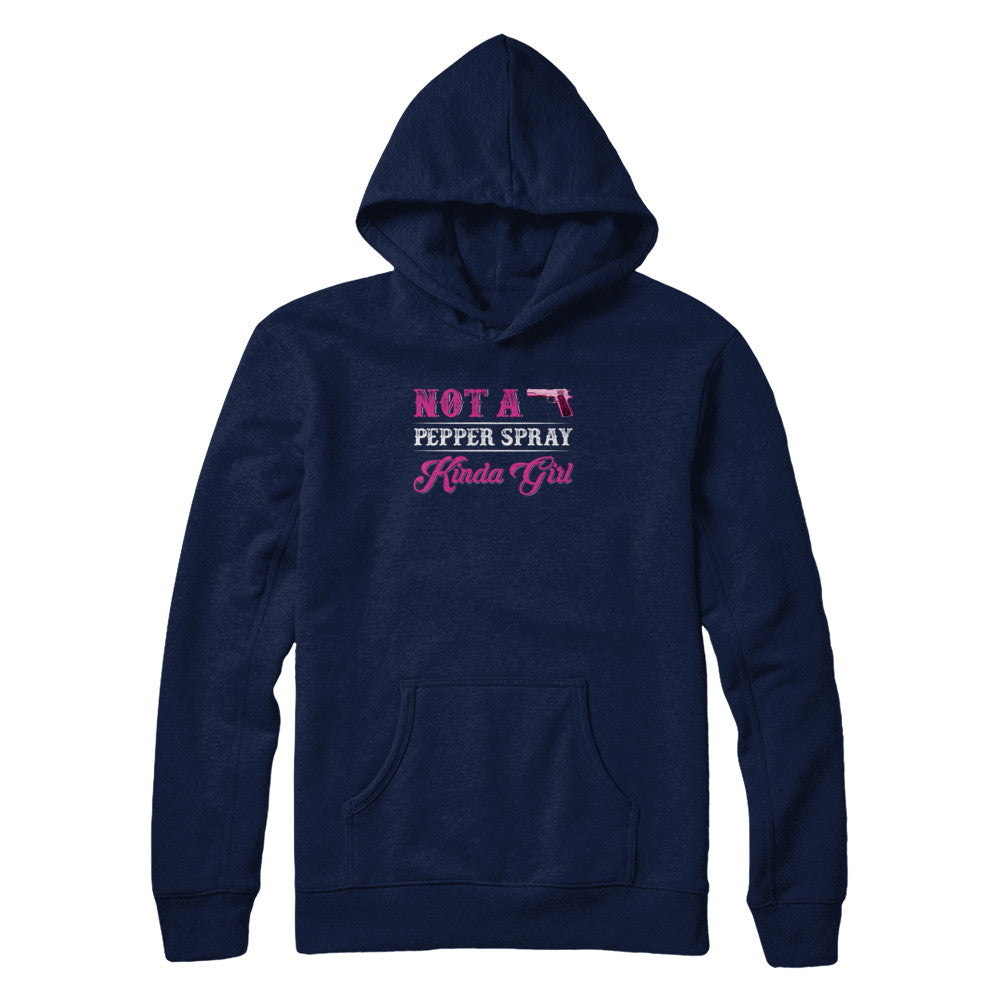 Not A Pepper Spray Kinda Girl Gun Girl T-Shirt & Tank Top | Teecentury.com