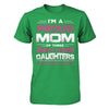 I'm Proud Mom Of Three Freaking Awesome Daughters T-Shirt & Hoodie | Teecentury.com