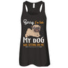 Sorry I‚Äö√Ñ√¥m Late My Pug Was Sitting On Me Funny Dog T-Shirt & Tank Top | Teecentury.com