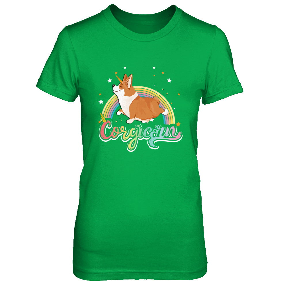 Corgicorn Corgi Unicorn Kids Space Galaxy Rainbow T-Shirt & Hoodie | Teecentury.com