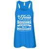 With Jesus In Her Heart And Scissors For Hairdresser T-Shirt & Tank Top | Teecentury.com