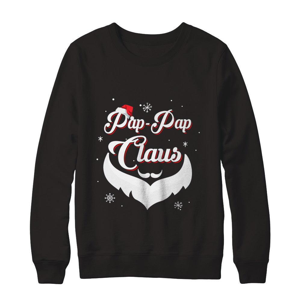 Santa Beard Matching Christmas Pajamas Pap-Pap Claus T-Shirt & Sweatshirt | Teecentury.com