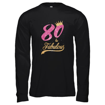 80 And Fabulous 1942 80th Birthday Gift T-Shirt & Tank Top | Teecentury.com