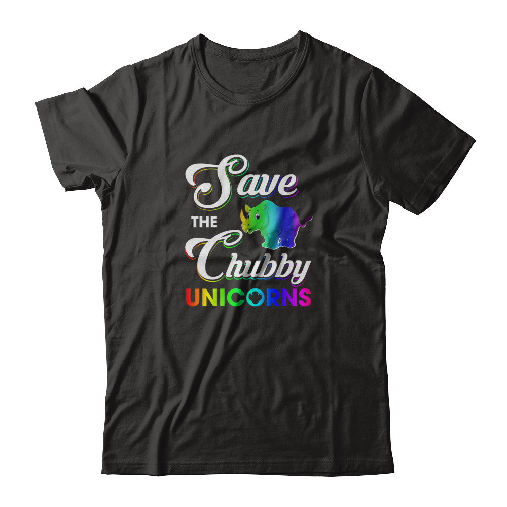 Save The Chubby Unicorns Rhino T-Shirt & Tank Top | Teecentury.com
