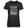A Woman Cannot Survive On Reading Alone Pitbull T-Shirt & Tank Top | Teecentury.com