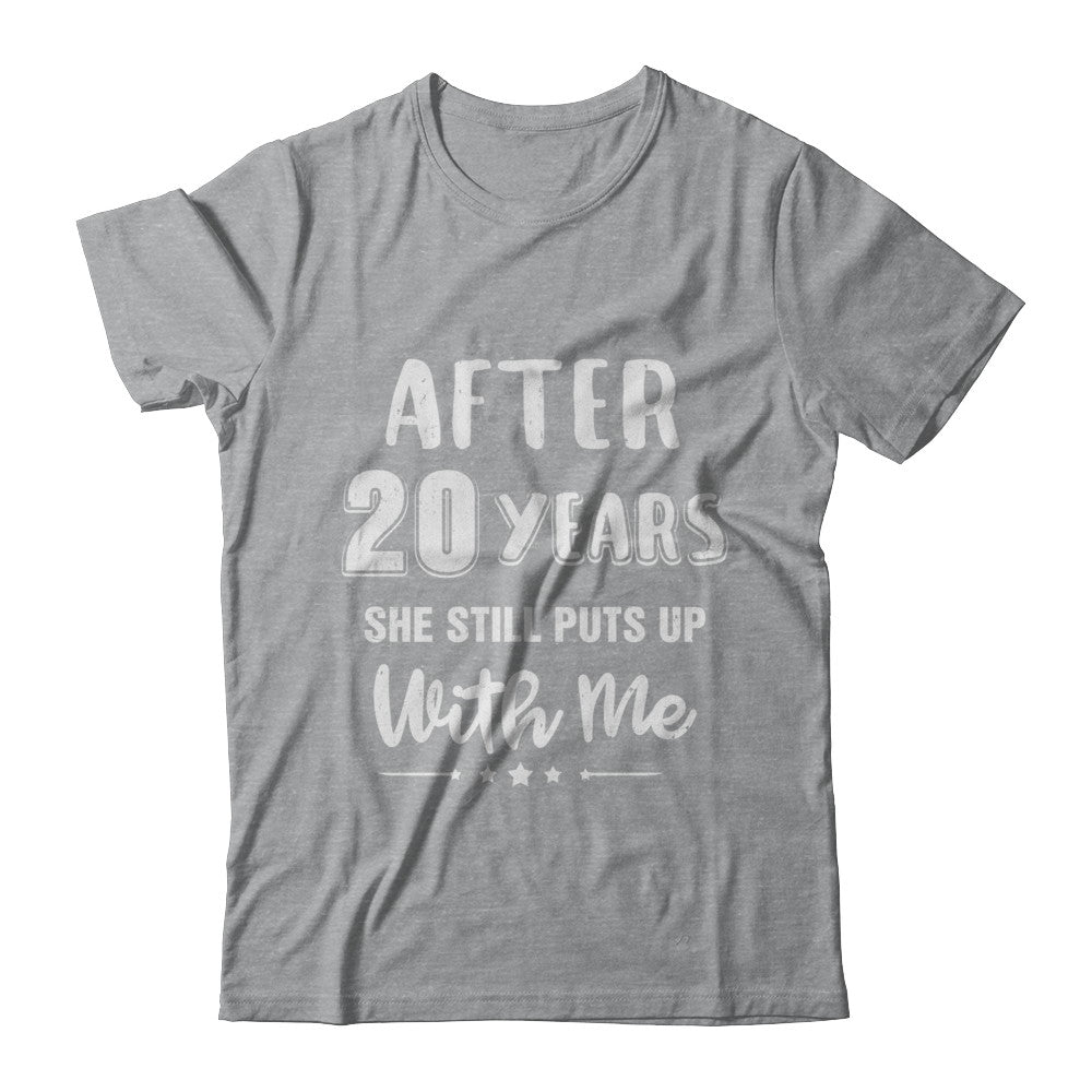 20Th Wedding Anniversary Funny Husband Gift T-Shirt & Hoodie | Teecentury.com