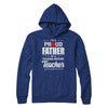 I'm A Proud Father From Awesome Teacher Daughter Dad T-Shirt & Hoodie | Teecentury.com
