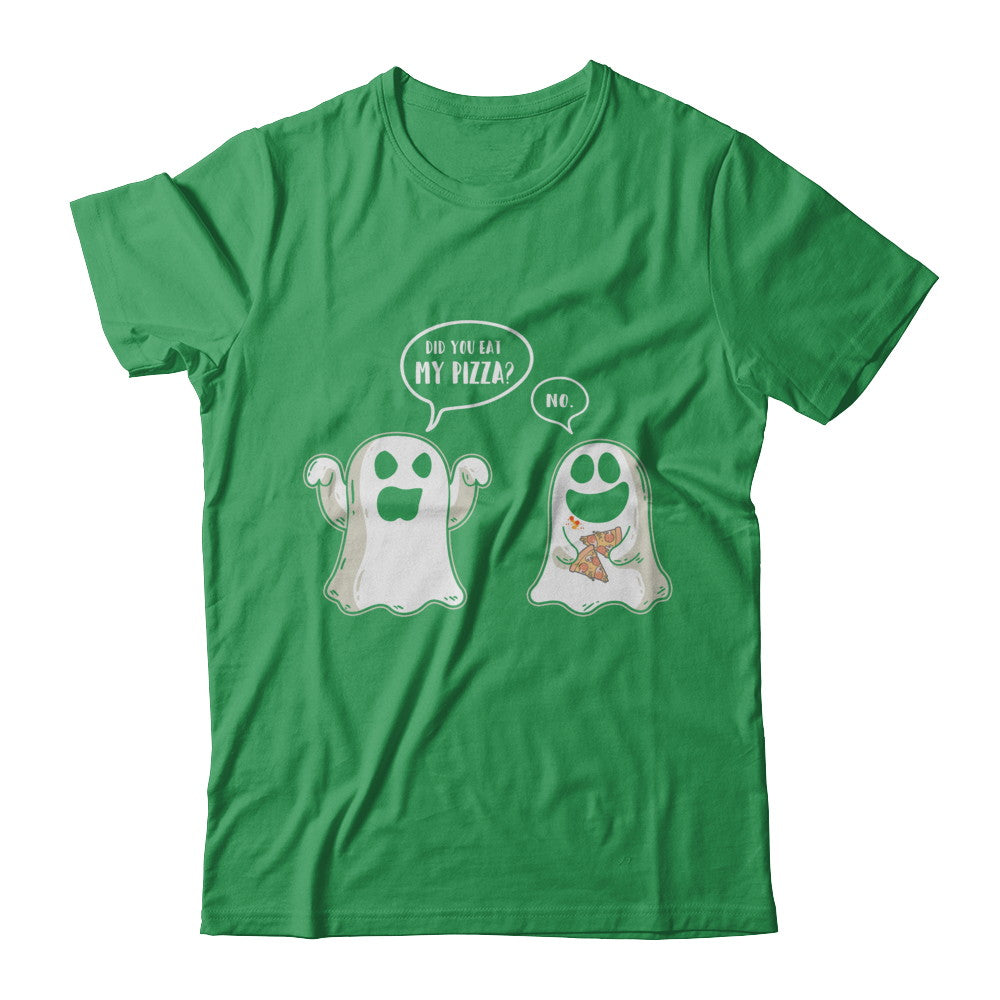 Funny Ghost Halloween Pizza Costume T-Shirt & Hoodie | Teecentury.com