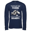I Love More Than Fishing Being Grandpa Funny Fathers Day T-Shirt & Hoodie | Teecentury.com