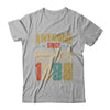 Vintage Retro Awesome Since March 1988 34th Birthday T-Shirt & Hoodie | Teecentury.com