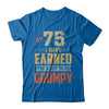 Vintage The Right To Be Grumpy 75th 1947 Birthday Gift T-Shirt & Hoodie | Teecentury.com